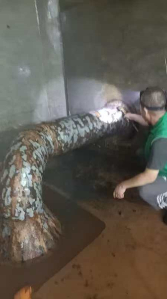 阳泉小区蓄水池清洗消毒